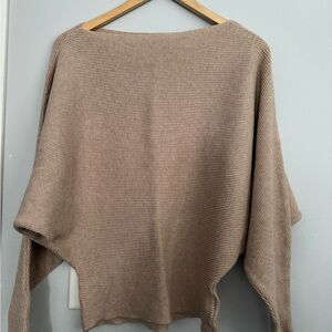 Women's Tan Sweater